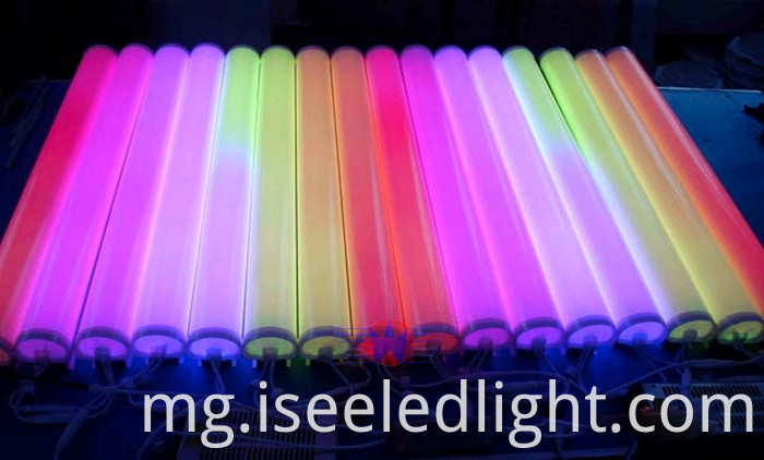 led digital tube for building